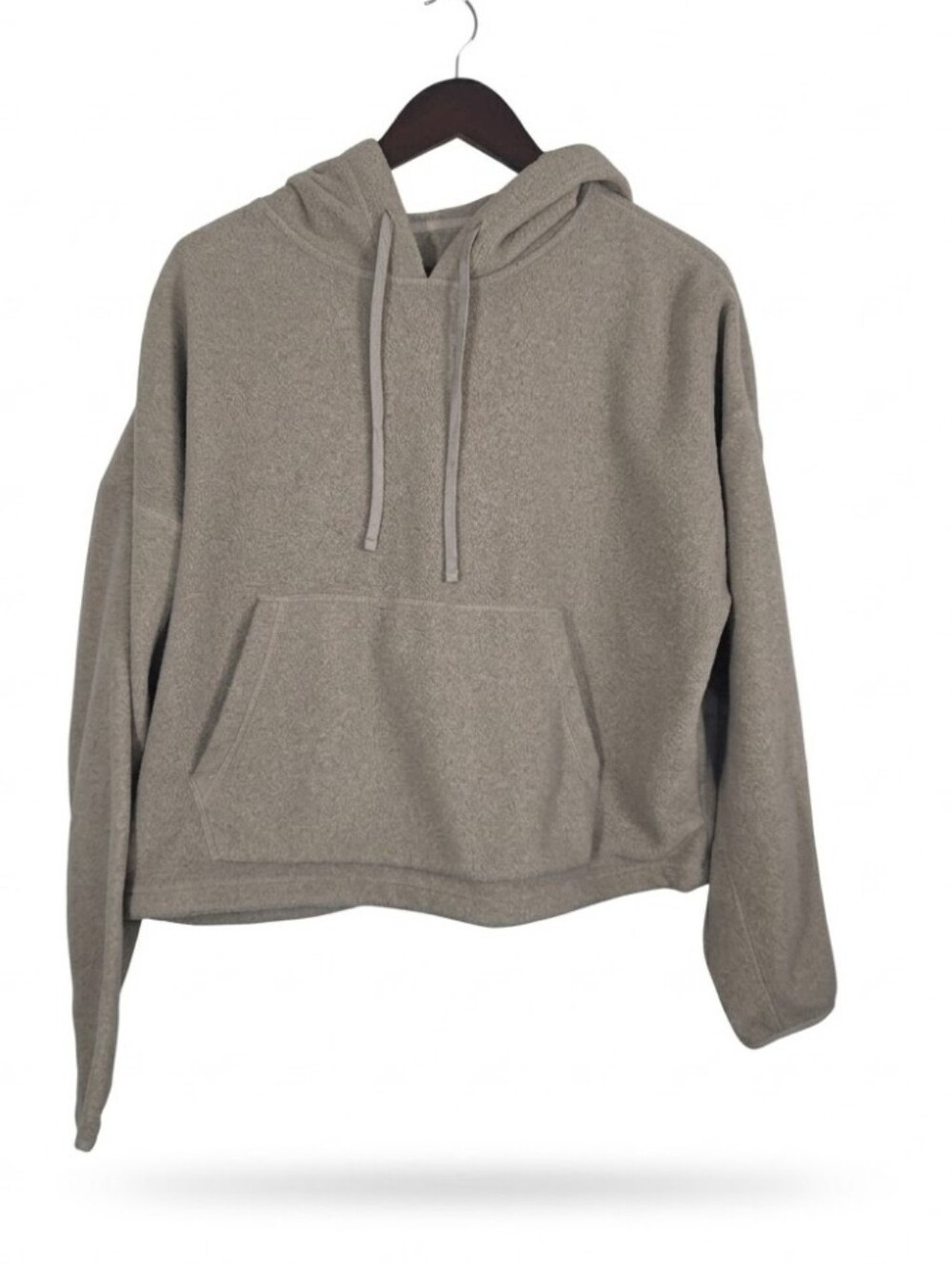 girlfriend collective cropped hooded sweatshirt